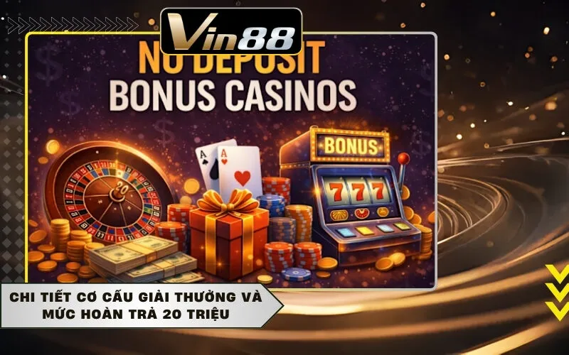 Chi tiết cơ cấu giải thưởng và mức hoàn trả 20 triệu